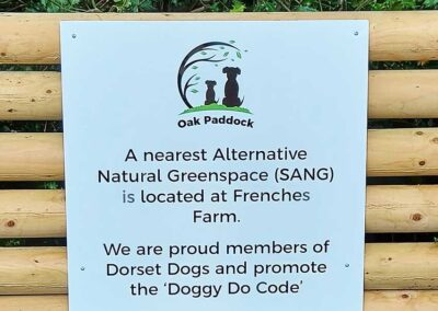 Oak Paddock Upton BH16 5NB - Secure dog walking field to hire