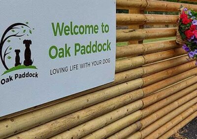 Oak Paddock Upton BH16 5NB - Secure dog walking field to hire
