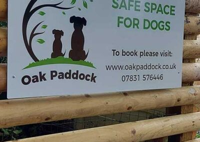 Oak Paddock Upton BH16 5NB - Secure dog walking field to hire